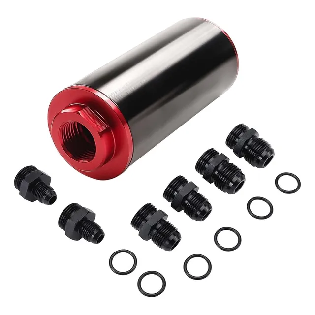 Filtro Gasolina De Línea Conexiones An Jdm Kdm Tuning Racing