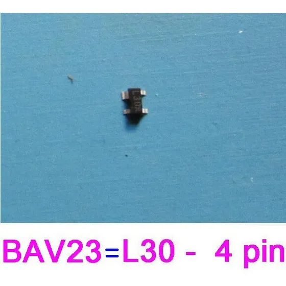 3x L30 = Bav23 Philips, Switching Diodo 250v 225ma 4sot-143b