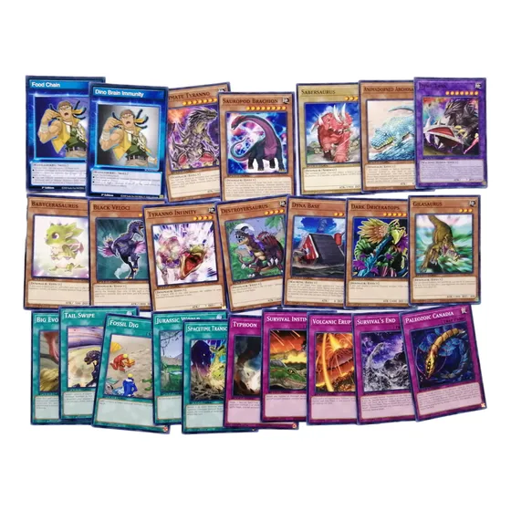 Deck Dinosaurios Speed Duels Anima Baby Tyrano Base Baraja