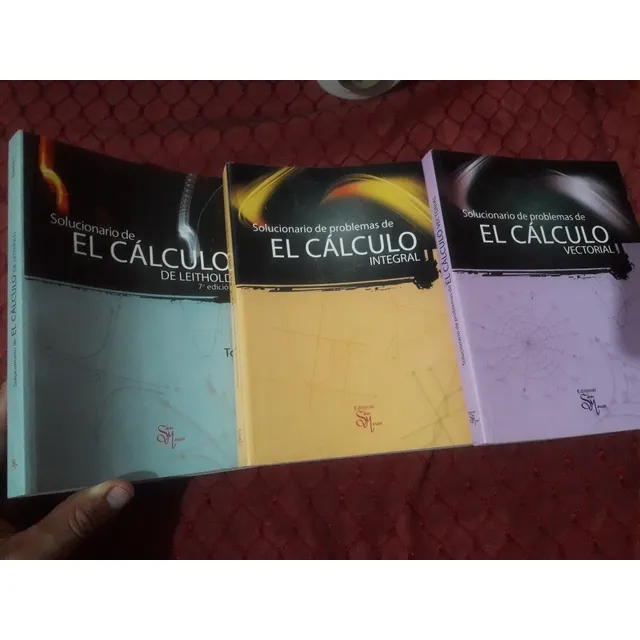 Libro Solucionario El Calculo De Leithold 3 Tomos 