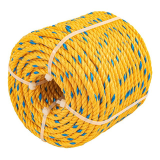 Rollo De Cuerda Amarilla De 6 Mm Alta Resistencia 46 Metros Rollo De Cuerda Amarilla De 6 Mm Alta Resistencia 46 Metros
