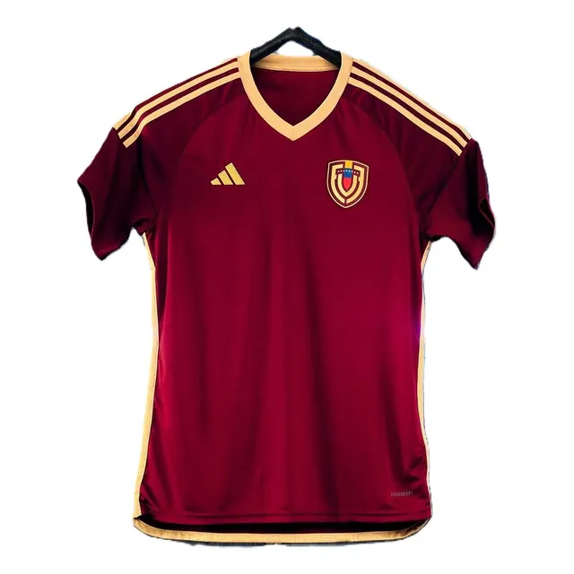 Franela / Camisa Mao Futbol Vino Tinto Excelente Calidad