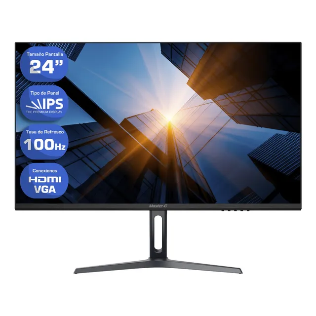 Monitor De Pc Oficina 24 Full Hd Ips 100hz 5,5ms Mgme2440 Master-g