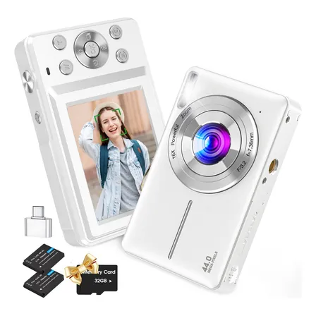 Cámara Digital Para Niños 1080p Videos Filtros Principiantes