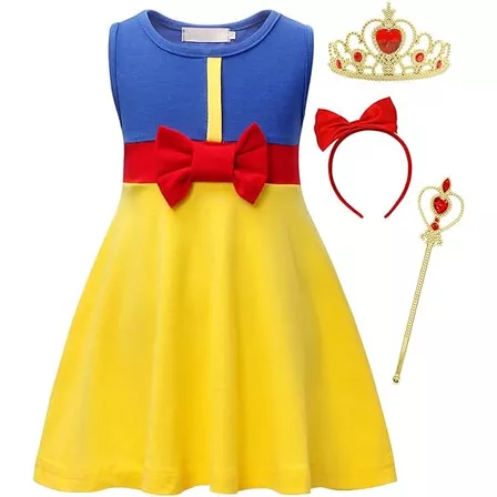 Disfraz Princesa Para Niñas Ropa Vestir Cumpleaños Cosplay J