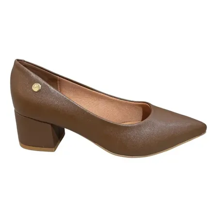 Scarpin Feminino Vizzano Salto Médio Bloco Grosso 1220315