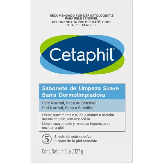Jabón En Barra Cetaphil Dermolimpiadora De Uso Diário 127g