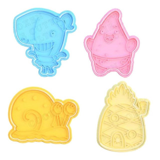 Cortadores De Galleta Bob Esponja B3 Cortadores De Galleta Bob Esponja B3