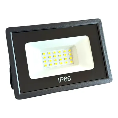 Refletor Led 100w 6000k Branco Frio Ip65 Luminatti Preto Bivolt 127/220v