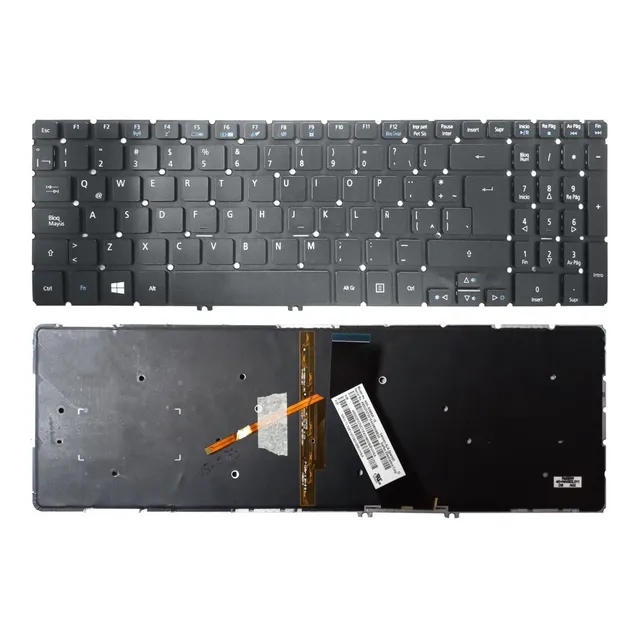 ¡¡ Teclado Acer V5-573 En Español Retro. - Jhc Ventas !!