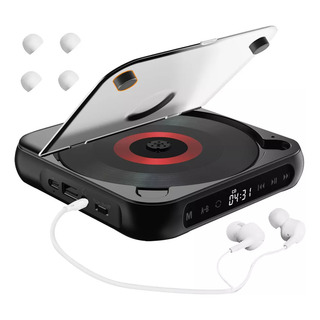 Reproductor De Cd Bluetooth Portátil Con Altavoces De Música Reproductor De Cd Bluetooth Portátil Con Altavoces De Música