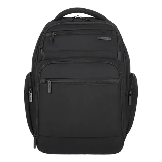 Mochila Para Notebook Banker Negra 17 Color Negro