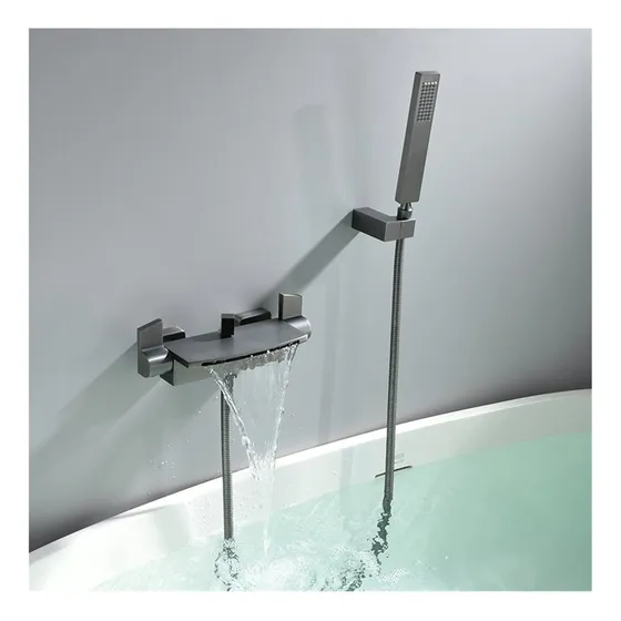 Grifo Bañera Baño Tococo Monomando Caño Cascada Ducha Mano