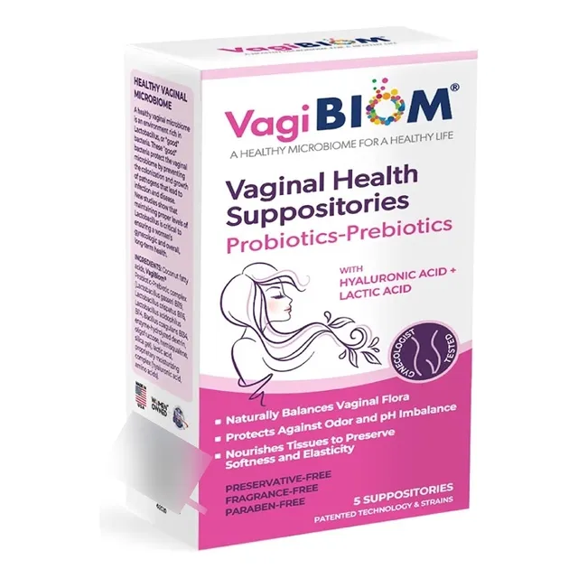 5 Ovulos Probiotico Vaginal