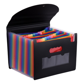 Carpeta De Archivos Expandible De 24 Bolsillos Con Tapa Y Or Carpeta De Archivos Expandible De 24 Bolsillos Con Tapa Y Or