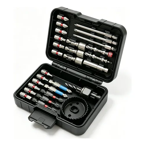 Kit De Bits Com 18 Peças Makita B-28896 P/ Parafus + Brocas