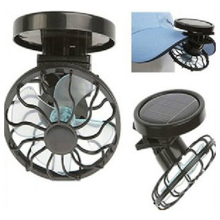 Mini Ventilador Portátil Con Energía Solar Con Clip Mini Ventilador Portátil Con Energía Solar Con Clip