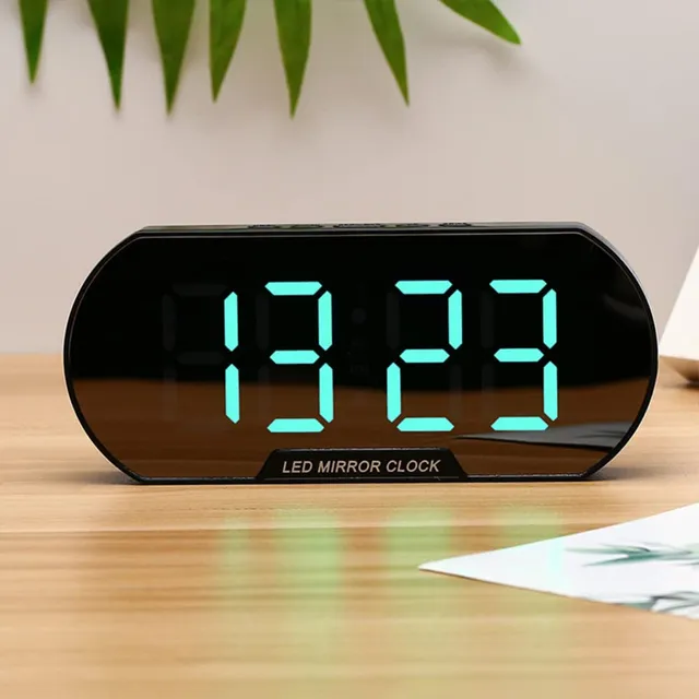 Reloj Despertador Digital Para Dormitorio Repeticion Fecha