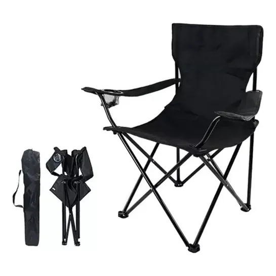 Silla De Camping Portátil Y Plegable Para Playa Con Reposabr