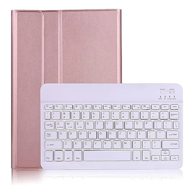 Funda Con Teclado Retroiluminado Para Samsung