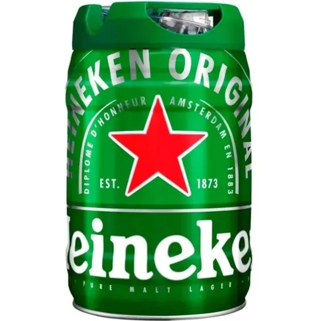 Barril 5 Litros Heineken - Breja Festa Chope Chop - Hoje