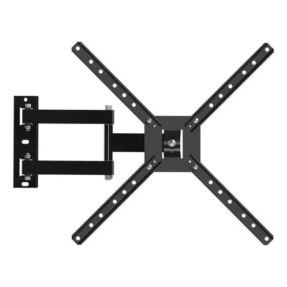 Suporte De Tv Led Lcd Articulado 10/56 Polegada Brasforma Cor Preto