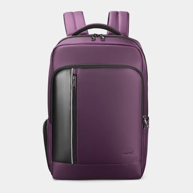 Mochila Tigernu Ejecutiva Para Notebook Morado T-b3668