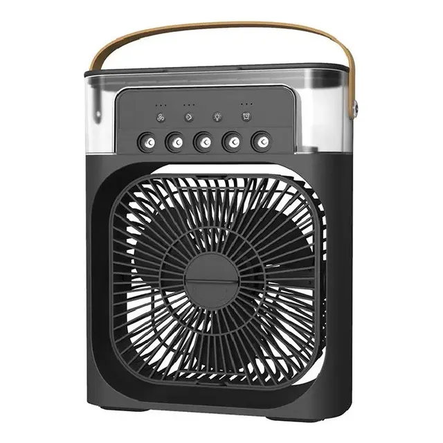 Ventilador De Humidificación Portátil Nebulizador De Agua