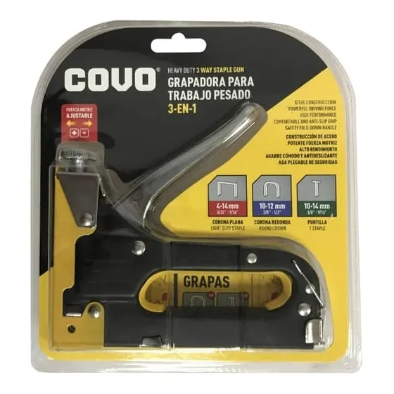 Grapadora Para Tapiceria Manual Uso Pesado Covo