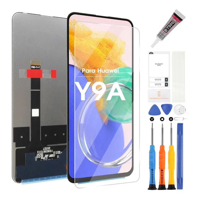 Reemplazo de pantalla táctil LCD de la marca Agcut para Huawei Y9a Frl-22, Frl-23, Frl-l22, Frl-l23