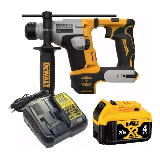 Martelete Dewalt A Bateria 20v 4ah Brushless Dch172b 