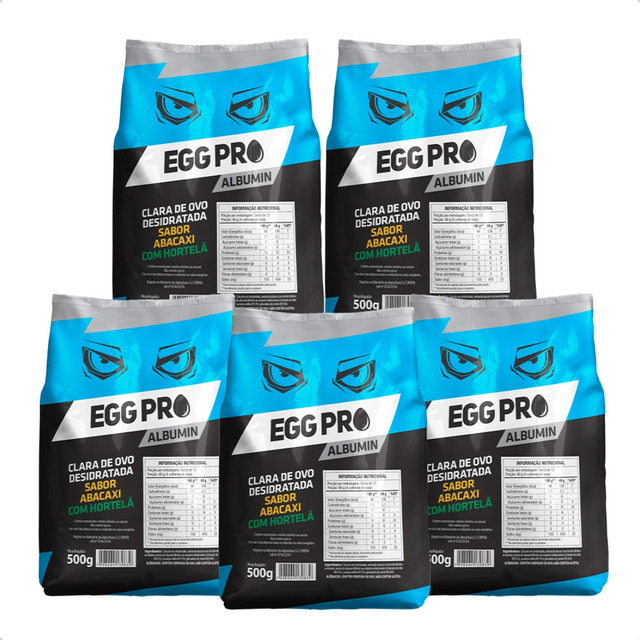 Kit Albumina Desidratada 2,5kg Suplemento Proteína Pura Kit Albumina Desidratada 2,5kg Suplemento Proteína Pura
