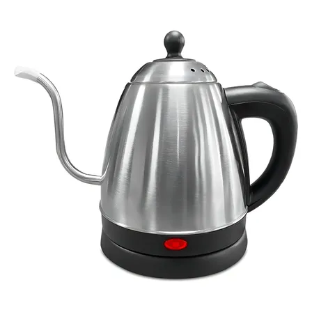 Chaleira Elétrica Pescoço Bico De Ganso Goose 1.2l Aço Inox Cor Prateado