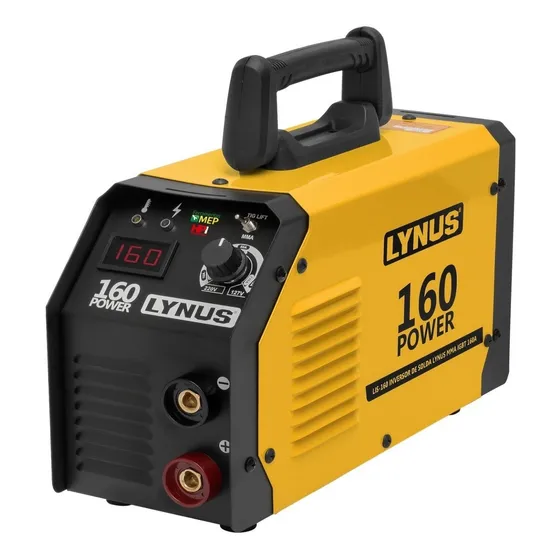 Maquina De Solda 160a Bivolt Portatil Lynus Power L16