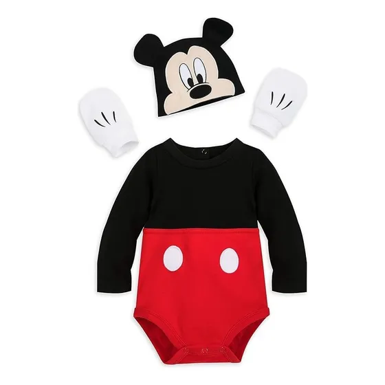 Difraz De Mickey Body Para Bebes Con Manoplas Y Gorro