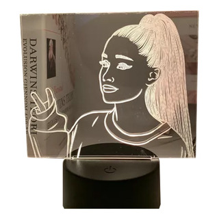 3d Cantante Ariana Grande Led Luz De Noche Para Decoración D 3d Cantante Ariana Grande Led Luz De Noche Para Decoración D