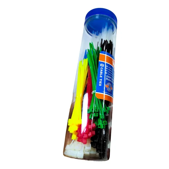 Juego De Tirrap Amarres Plasticos - 200 Und