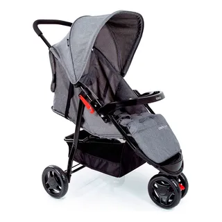 Carrinho De BebĂȘ Cosco Kids, Toffy, Cinza Mescla Carrinho De BebĂȘ Cosco Kids, Toffy, Cinza Mescla