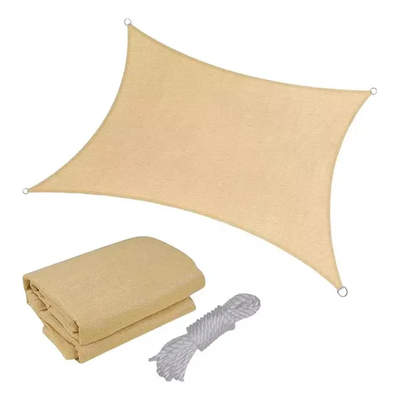 Toldo Vela Rectangular 5x5 M Color Arena