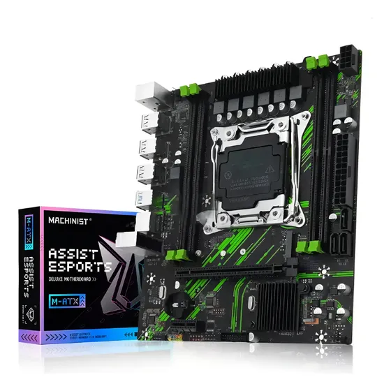 Placa Mãe Machinist PR9 X99 Preto DDR4 Socket LGA2011-3