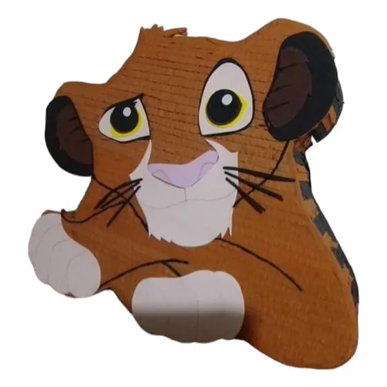 Piñata Infantil Artesanal Rey León Simba