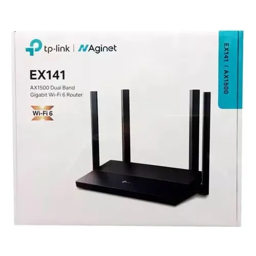 Router Mesh Tplink Ax1500 Ex141 Wifi 6 Doble Banda Gigabit