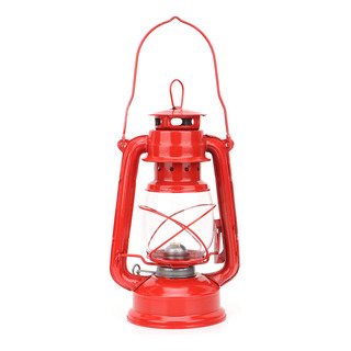 Farol Rojo De Queroseno Vintage Con Aceite De Hierro, Decora Farol Rojo De Queroseno Vintage Con Aceite De Hierro, Decora