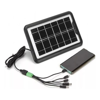 Panel Solar Cargador Portatil 3w Usb Multiuso Multifuncion Panel Solar Cargador Portatil 3w Usb Multiuso Multifuncion