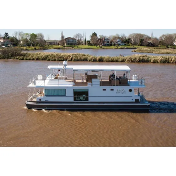 Catamaran Houseboat -  Sergio Bonora Yates