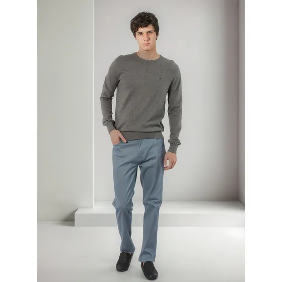 Saco Manga Larga Gris Atlantic Tommy Hilfiger