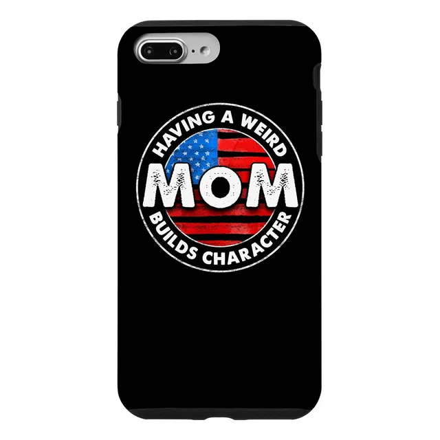 1 Protector Para iPhone 7 Plus/8 Plus Having A Weird Mom Builds Character For... 