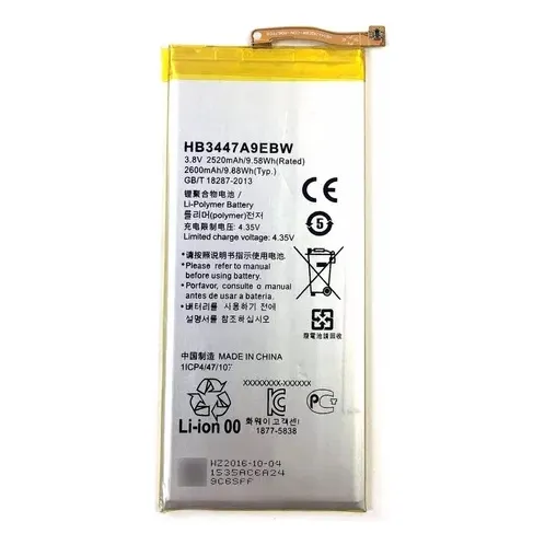 Bateria Pila Huawei Ascend P8 Hb3447a9ebw