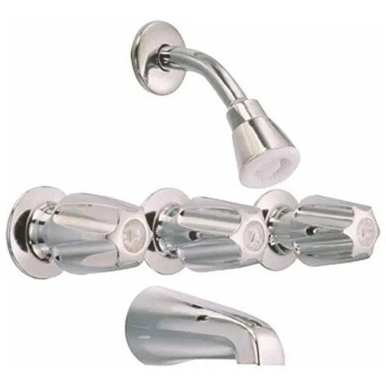 Proplus Gidds-114135 Bañera Ducha Llave Cromo Asa