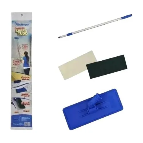 Conjunto Mop Limpa Cabo Extensível 1,40 M Cj LT mais Fribra